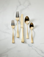 Lenox Portola, 3.40 LB, 20-Piece Flatware Set, Gold