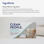 The Clean People Fabric Softener Sheets - Dryer Sheets - Softens & Removes Static - Vegan Laundry Softener With Essential Oils - Peppermint 360 Pack