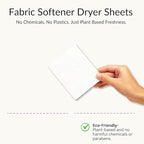 Clean Eco Friendly Dryer Sheets + Fabric Softener | Plant Based, Non Toxic, Healthy, Chemical Free, Long lasting Scent | Soften & Removes Static | 40 Sheets (LOVING LAUNDRY)