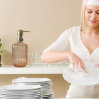 Glass Soap Dispenser with Gold Pump, 15oz Liquid Hand Dispenser, Refillable Lotion Dish Soap Dispenser for Modern Home Decor, Bathroom, Kitchen Countertop, Hotel(Amber)