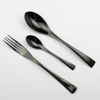 Luxury 4-Piece 18/10 Stainless Steel Flatware Set, Mirror Polishing Silver