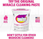 Quick 'n Brite All Purpose Cleaning Paste – Kid & Pet Safe, Powerful Multi-Surface Cleaner for Kitchens, Carpets, BBQ, Tubs & More – 32 oz Biodegradable