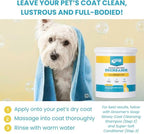 Groomer’s Goop Pre-Bath Pet Degreaser Treatment - Professional Strength Formula Removes Tough Oil & Grime from Dog & Cat Coats, Conditions Skin, Dye-Free - 28 oz Can