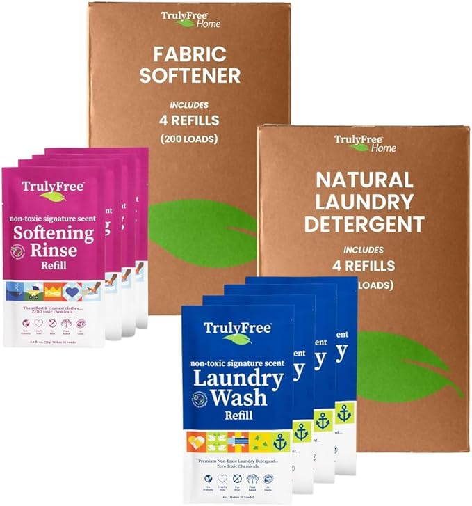 Laundry Detergent for Sensitive Skin + Signature Scent Fabric Softener