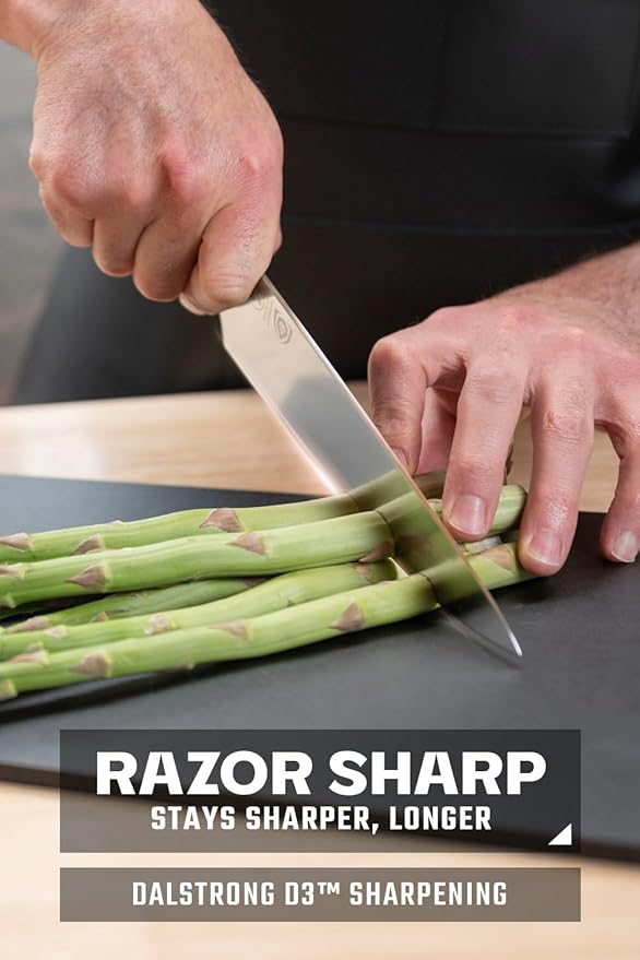 Dalstrong Chef Knife - 8 inch - Vanquish Series - Forged High Carbon German Steel - POM Handle - Professional Kitchen Knife Gift- Razor Sharp Chef's Knife - NSF Certified