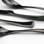 Luxury 4-Piece 18/10 Stainless Steel Flatware Set, Mirror Polishing Silver