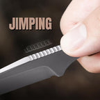Kizer Muskrat Fixed Blade Knife, 3.15 In S35VN Neck Knife Mkuruti Wood Handle Fixed Blade EDC Knives for Men Women, Outdoor Hunting Hiking Survival Camping Knives with Sheath, 1064A2