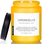 M&SENSE Limocello Summer Scented Candle, 19.4oz 110 Hours Long Lasting Burn Non Toxic Natural Soy Wax Lemon Highly Scented for Home Decor, 2 Wick Relaxing Candle Gifts for Yoga Spa Meditation