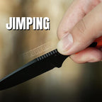 Kizer Muskrat Fixed Blade Knife, 3.15 In D2 Blade EDC Knife Argyle Pattern Orange G10 Handle Neck Knives for Men Women, Outdoor Hunting Hiking Survival Camping Knives with Sheath, 1064M2