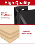 PrimeZone Heavy Duty Garage Storage Shelves - 48" W X 24" D X 72" H Adjustable Metal Shelving Unit, 5 Tier Industrial Shelves for Storage Standing Utility Rack for Warehouse, Basement, Black, 5 Pack