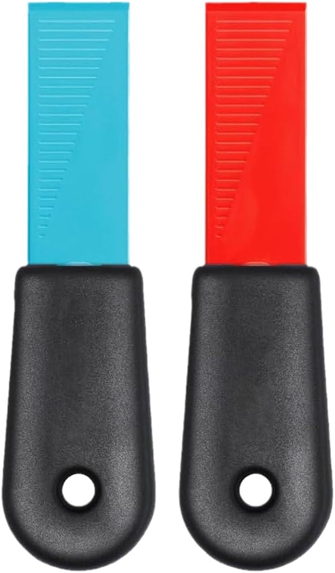 Kitchen Deep Cleaning Tool Kit, 2-Cut Cleaner with Dual Colors - Colored Handle for Stove/Grout/Desktop Crimps, Perfect for Kitchen and Home deep Cleaning