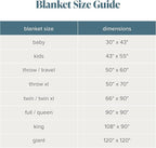 Bare Home Textured Fleece Blanket - King Size - Ultra-Soft Lightweight for Bed, Sofa, and Couch - Luxury Microplush - Cozy Warm Blanket (King, Waffle Grey)