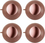 Washable Reusable Gel Lint Roller for Pet Hair, Tecogue Portable Dog Cat Pet Hair Remover for Clothes, Laundries, Sticky Cleaner, Dust Fuzz Fur for Travel Household (Maroon-4pcs)