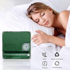 Wall Clock, 18 Inch Large Dial Non-Ticking Silent Battery Operated Quality Analog, Ultra-Quiet Movement Quartz, Timeless Stylish Clock, Ideal Modern Home, Office Décor (Gold)