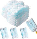Duster Refills,Static Dust Removal Brush Disposable Replacement Head Compatible with Swiffer Duster Refills for Electronics, Furniture, Blinds, Ceiling Fans (Blue, 30 PCS)