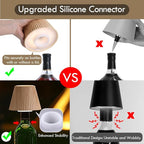 WILIT Wireless Bottle Lamp Shades, 3-Level Brightness Wine Bottle Lights for Liquor Bottles,Cordless Battery Operated Lamp for Living Room, Home Bar Decor, Gifts for Mom Women Men