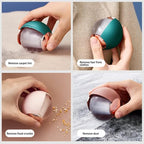 Washable Reusable Gel Lint Roller for Pet Hair, Tecogue Portable Dog Cat Pet Hair Remover for Clothes, Laundries, Sticky Cleaner, Dust Fuzz Fur for Travel Household (White-2pcs)