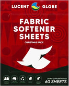 Laundry Detergent Sheets - Pre-Measured Laundry Sheets - Powerful Stain Removal - Gentle on Skin & Fabrics - Works in All Washers - Convenient. (Christmas Spice Fabric Softener)