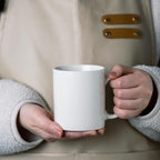 GBHOME 12 OZ Off White Coffee Mugs, Ceramic Bulk Coffee Mugs with Large Handle for Man, Woman, Light Weight Coffee Mugs Set for Latte/Cappuccino/Cocoa/Milk, Dishwasher & Microwave Safe, 36Pcs