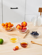 Sweejar 5.5 inch Glass Soup Bowls Set, 20 oz Cereal Bowls, Bowls Set for Cereal Soup Salad Pasta Rice Oatmeal, 9 pack