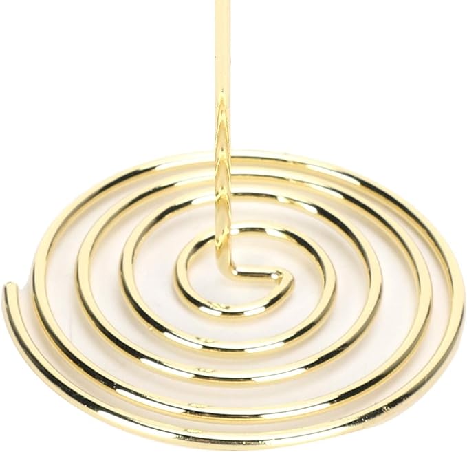 10Pcs Table Number Holders, Message Clip Gold Place Card Holder Desktop Metal Business Card Photo Golden Airplane Holder with Base Table Card Holder Stands Centerpieces for Wedding