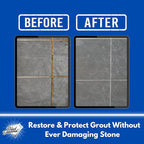 ULTIMATE GROUT CLEANER: Best Cleaner for Tile,Ceramic,Porcelain, Marble Acid-free Safe Deep Cleaner & Stain Remover for Even the Dirtiest Grout. (4-Gallons)