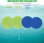 Electric Spin Mop,13-Inch Max Cleaning Pad Cordless Electric Mop,Laminate Floor Cleaner for Mopping,Automatic Spin Mops for Hardwood,Tile (No Water Tank)