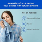 Dropps Laundry Fabric Softener Pods, Lavender Meadow (64 Pods) - Laundry Additive for Softening & Protection - HE Compatible Mineral Based Ingredients Laundry Supplies