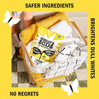 Molly's Suds Oxygen Whitener | Powerful Bleach Alternative, Chlorine Free & Color Safe | Brightens Whites and Removes Stains (Pure Lemon Essential Oil - 79 oz)