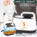 Steam Cleaner,Heavy Duty Steamer for Cleaning,Multipurpose Neat Canister Steamer with 21 Accessories,5 Minutes Fast Heating,Rolling Cleaning Machine for Carpet, Floors, Windows,Mirrors,Glass and Cars