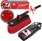 Car Duster Exterior，Scratch Free Soft Brush Kit for,Truck,SUV,RV and Motorcycle,Wax Cotton Hair, Extendable Handle,Car Feather Duster,No Lint，Gifts for Men Women