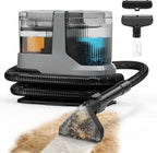 Carpet Cleaner Machine,17Kpa Suction Portable Upholstery Deep Cleaner，Auto and Home Detailer,Self-cleaning Tool and Shoes Cleaning Tool.