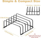 Cutting Board Organizer, [2-Pack] Cutting Board Holder Rack Baking Cookie Pan Sheets Cooling Small Racks Storage Stand for Kitchen Cabinet Countertop Bakeware Organizer 7.87 x 7.24 x 3.28 in