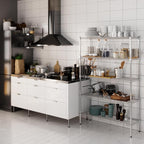 14" Deep x 42" Wide x 64" Height Wire Shelving Kit | 5-Tier | NSF Commercial Storage Rack Unit