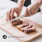 imarku Boning Knife, 6 Inch German High Carbon Stainless Steel Fillet Knife, Perfect for Meat Cutting, Pakkawood Handle, Gifts for Women and Men