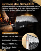 XINZUO 5.9 Inch Viking Knife With Ergonomic Wood Handle,Hand Forged High Carbon Steel Boning Knives For Kitchen Meat Cutting