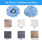 [10 Pack]Mop Heads Replacements, Spin Mop Replacement Head Deep Cleaning Machine Washable and Easy Replace,Spin Mop Refill Replacement Head 100% Microfiber,Mop Head Compatible with RinseClea