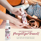 Clean-n-Fresh Toilet Spray, Wild Peony Scent, Bathroom Odor Eliminator & Air Freshener For Room, Trash Cans, Shoes, Fabrics, 3.4 Fl Oz(2 Pack)