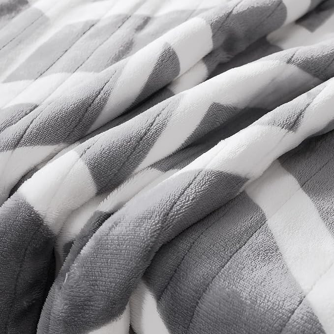 VENTIMI Electric Blanket Heated Throw, 72" x 84" Heated Blanket with 9 Heat Levels & 2 to 10 Hours Auto Off, Fast Heating Blankets with ETL & FCC Certification, Grey