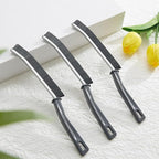 Hard Bristle Crevice Cleaning Brush, Small Cleaning Brushes, Grout Cleaner Brush, Toilet Brush, Scrub Brush for Shower Tile, Skinny Gap Cleaning Tools for Household Use, Bathroom, Kitchen (3)