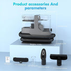 Carpet Cleaner Machine,17Kpa Suction Portable Upholstery Deep Cleaner，Auto and Home Detailer,Self-cleaning Tool and Shoes Cleaning Tool.