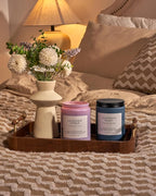 M&SENSE Lavender Citrus Candles, 19.4oz 110H Burn Time Large Natural Soy Candles for Home Scented, Stress Relief Aromatherapy Gifts for Mom Friends Teacher & Spa, Bath, Yoga