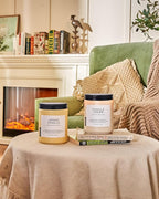 M&SENSE Vanilla Soy Candles, Large 2 Wick Jar Candle 19.4oz, 110 Hours Burning Time, 100% Natural Organic Soy Wax, Relaxing Aromatherapy Scented Candle, Housewarming Gift for Women and Men