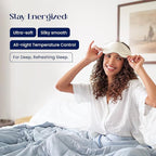 Dream Valley® Outlast® Deepsleep Cooling Comforter, Full/Queen Size, NASA-Grade Space Technology Cooling Blanket for Hot Sleepers Night Sweats, Q-Max > 0.45 Aerocool™Breathable, Light Grey, 90"x90"