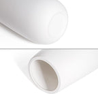 D'vine Dev 12 Inch Ivory Elegant Oval Ceramic Vase for Flowers, Home Décor Vase with Design Box, VS-LD-C-2