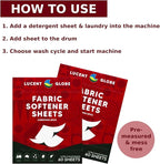 Laundry Detergent Sheets - Pre-Measured Laundry Sheets - Powerful Stain Removal - Gentle on Skin & Fabrics - Works in All Washers - Convenient. (Christmas Spice Fabric Softener)