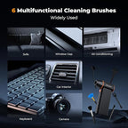 K&F CONCEPT 2025NEW Magnetic Compressed Air Duster, Electric Air Duster|300000RPM|3 Gear Adjustable|Super Wind Power|Rechargeable Brushless Motor|for Computer, Keyboard, Car, Home,Outdoor Cleaning