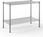 18" Deep x 36" Wide x 27" Height Wire Shelving Kit | 2-Tier | NSF Commercial Storage Rack Unit