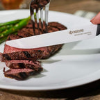 Kyocera 4-piece Ceramic Steak Knife Set, 4.5" White