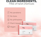 FREY Naturally Scented Dryer Sheets - Fabric Softener for Soft, Fresh & Clean Clothes (2-pack, Jasmine Rose)